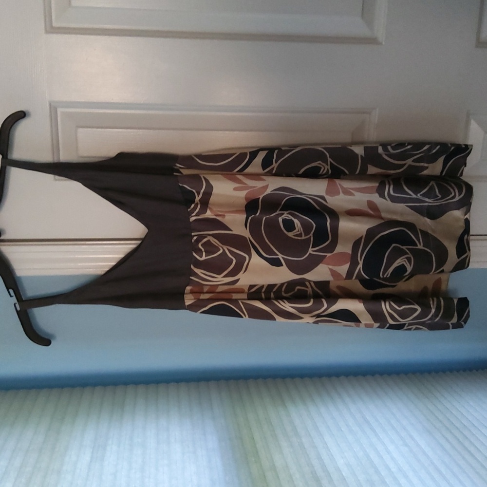 GRAHAM & SPENCER Silk Flower Print Dress - Picture 6 of 8